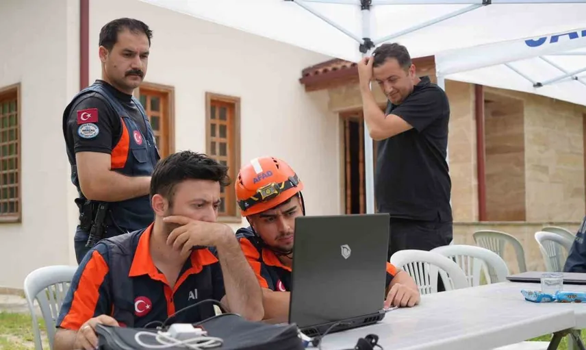 Samsun'da afad'ın arama-kurtarma yarışı heyecanı başladı