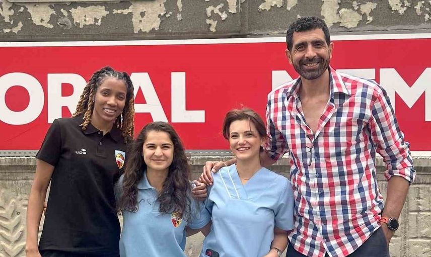 Melikgazi Kayseri Basketbol'un yeni transferi morgan jones sağlık kontrolünden başarıyla geçti