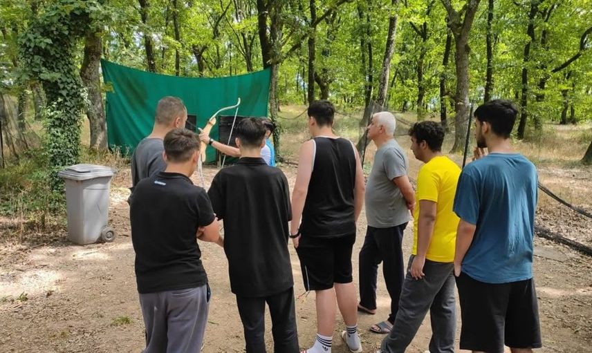 Gençler İstanbul'da gençlik kampında buluştu