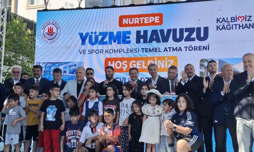 Kağıthane'de yüzme bilmeyen çocuk kalmasın hedefiyle yeni tesis açıldı