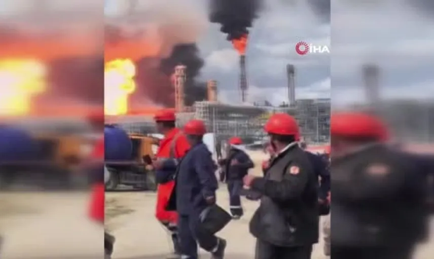 Rusya'daki gaz-kimya kompleksinde yangın bilançosu ağırlaşıyor