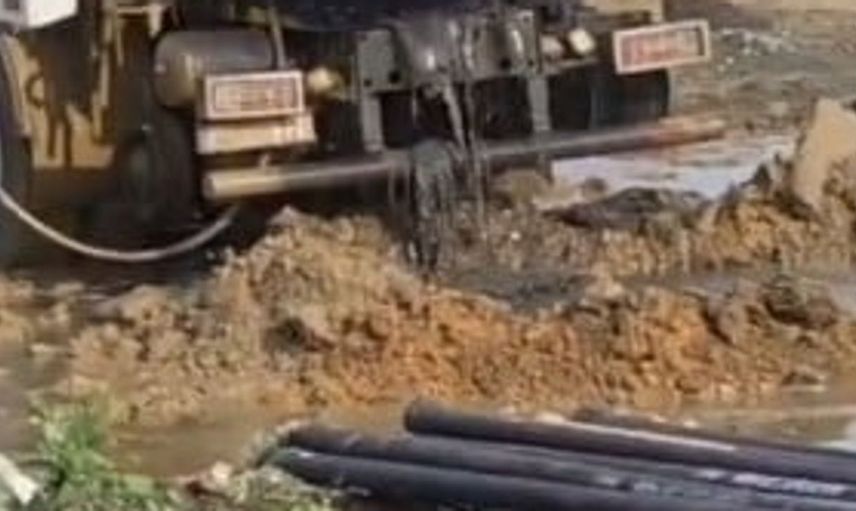 Sarıyer'deki atık dökme skandalı vatandaşları isyan ettirdi