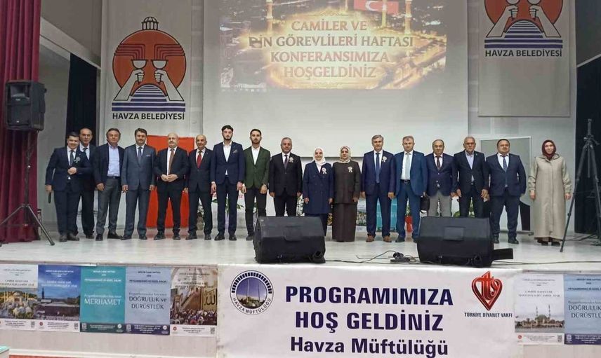 Havza'da anlamlı bir etkinlik: Camiler ve Din Görevlileri Haftası kutlandı