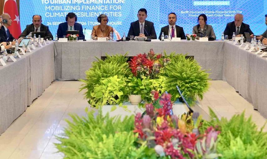 Bakan Kurum, New York'ta iklim dirençli şehirler için finansman girişimini tanıttı