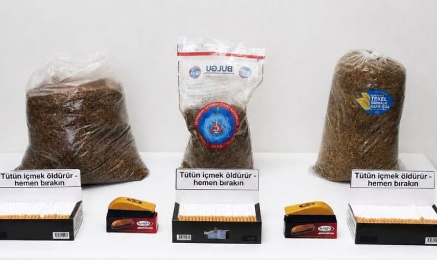 Tekirdağ'da 11 kilogram kaçak tütün ele geçirildi