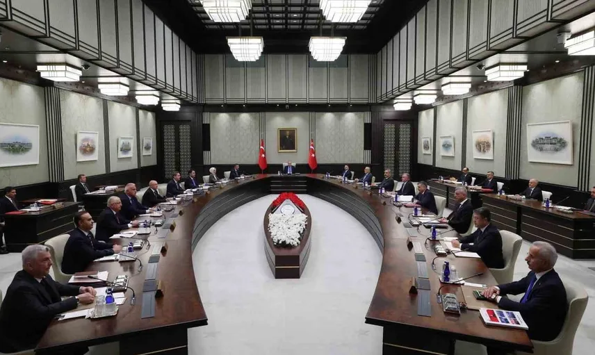Cumhurbaşkanı erdoğan başkanlığında kabine toplantısı başladı