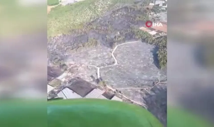 Muğla’daki orman yangını, Antalya’ya sıçramadan kontrol altına alındı