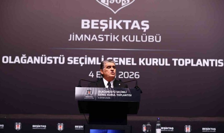 Beşiktaş'ta olağanüstü genel kurulda yeni dönem başladı