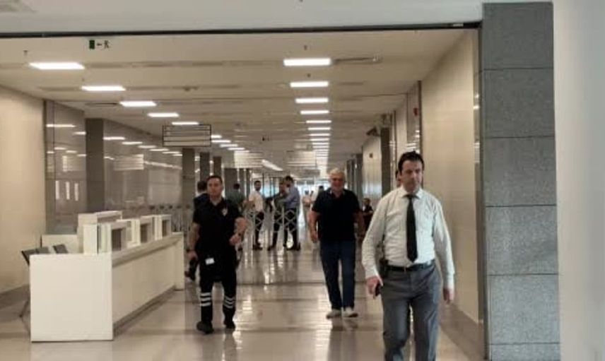 Ruşen Çakır, AHBAP soruşturması kapsamında adliyeye ifade vermek için geldi