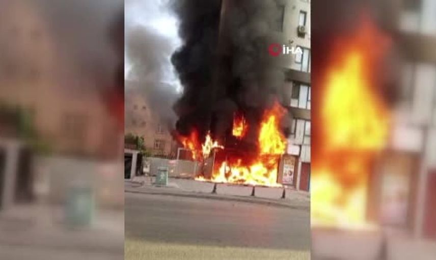 Pendik'te iş yerinde çıkan yangın büyük panik yaşattı