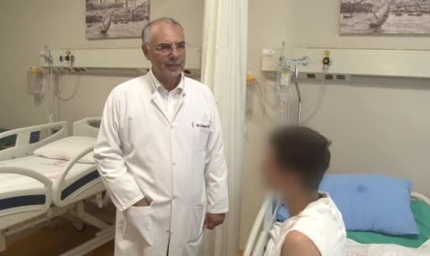 Kolonya nedeniyle alev alan 15 yaşındaki çocuğun yaraları tedavi ediliyor