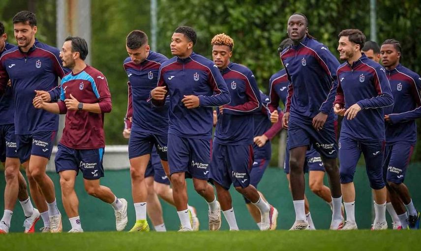 Trabzonspor'da galatasaray maçı öncesi sakat oyuncuların dönüşü sevindirdi