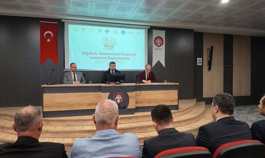 Niğde gastronomi festivaline sayılı günler kaldı