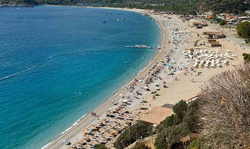 Fethiye'de sonbahara rağmen tatil coşkusu sürüyor