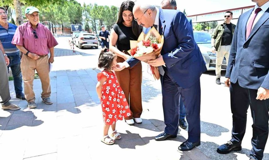 Denizli valisi köşger’den beyağaç’a ziyaret