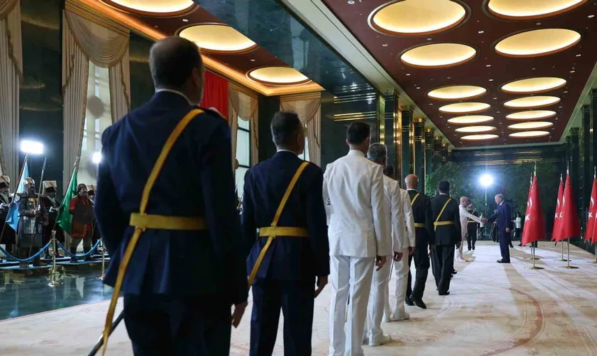 Cumhurbaşkanı Erdoğan 30 Ağustos Zafer Bayramı'nda anlam dolu mesajlar verdi
