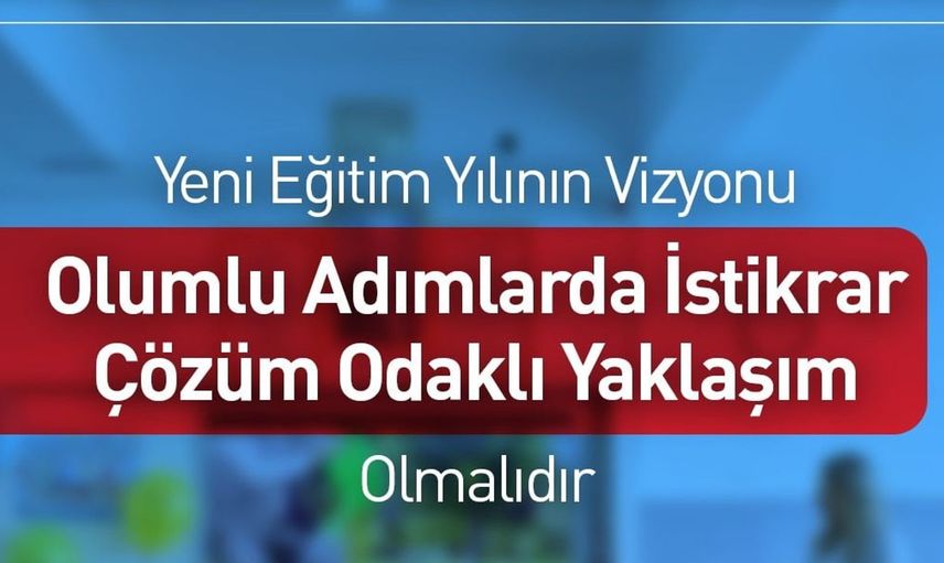 Eğitim-Bir-Sen yeni eğitim öğretim yılına dair beklentilerini açıkladı