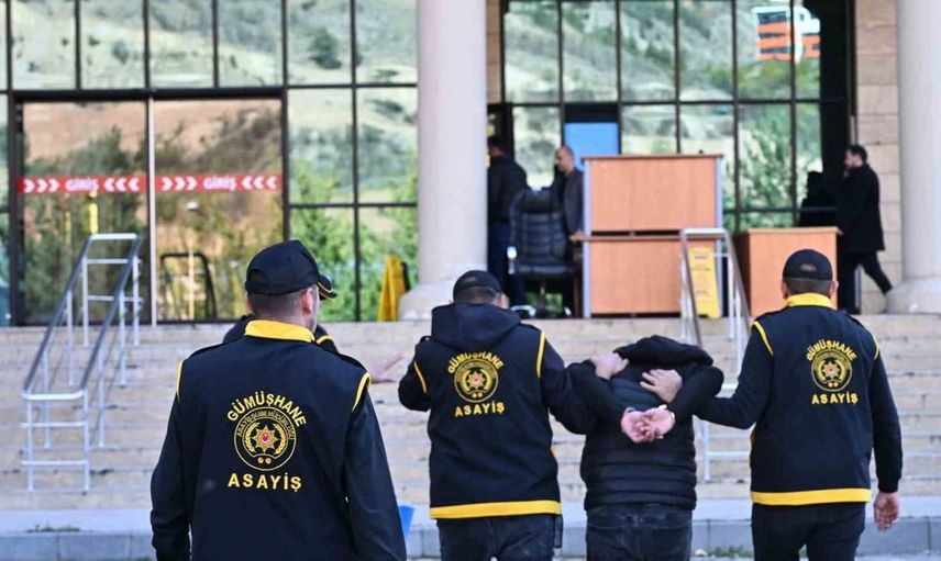 Gümüşhane'de altın ve para hırsızlığı: şüpheli yakalandı