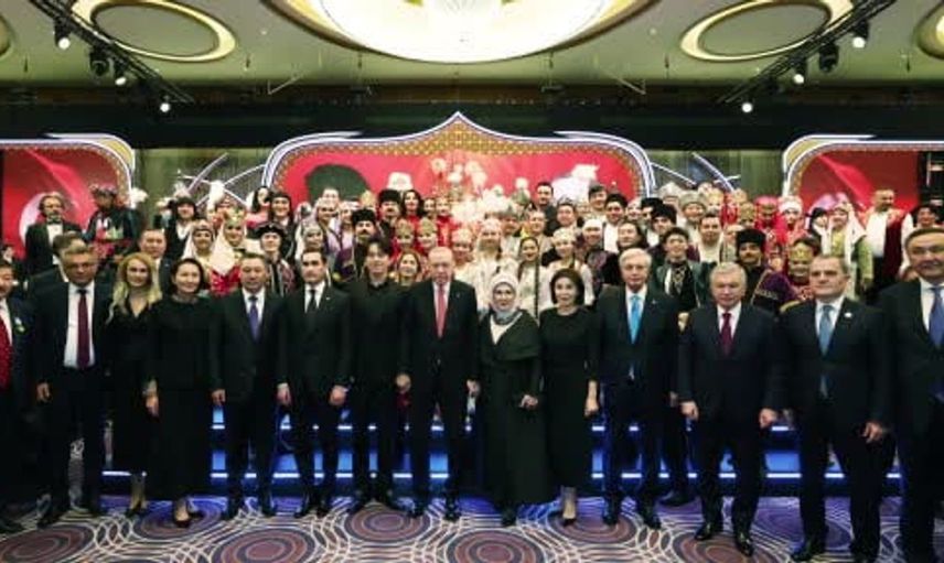 Cumhurbaşkanı Erdoğan, bayramda konuk devlet başkanlarıyla buluştu