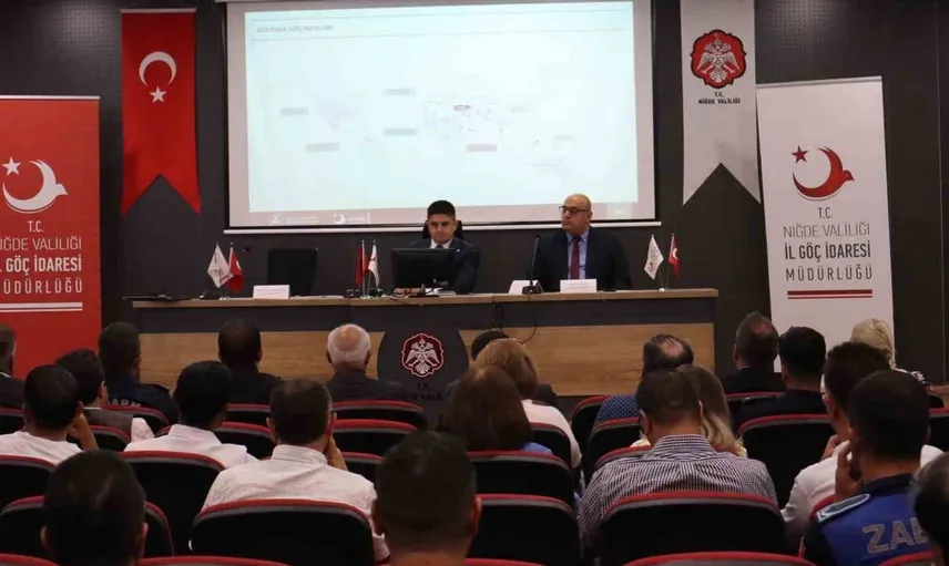 Niğde'de göç yönetimi için kritik toplantı yapıldı