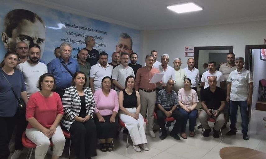 CHP Erzincan teşkilatında çok sayıda istifa