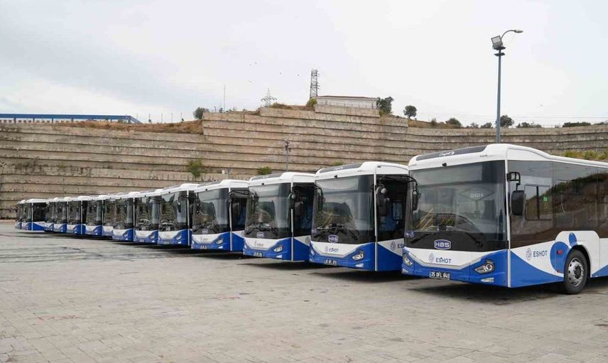 İzmir toplu ulaşımına 111 yeni otobüs desteği