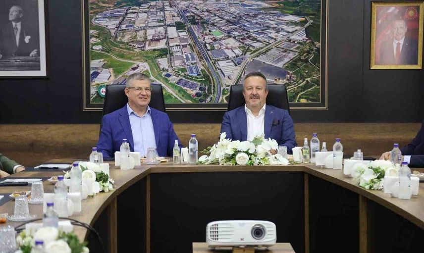 AK Parti Denizli heyetinden OSB ve DENİB’e ziyaretler