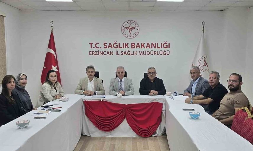 Erzincan'da sağlık müdürlüğü disiplin kurulu toplantısı yapıldı
