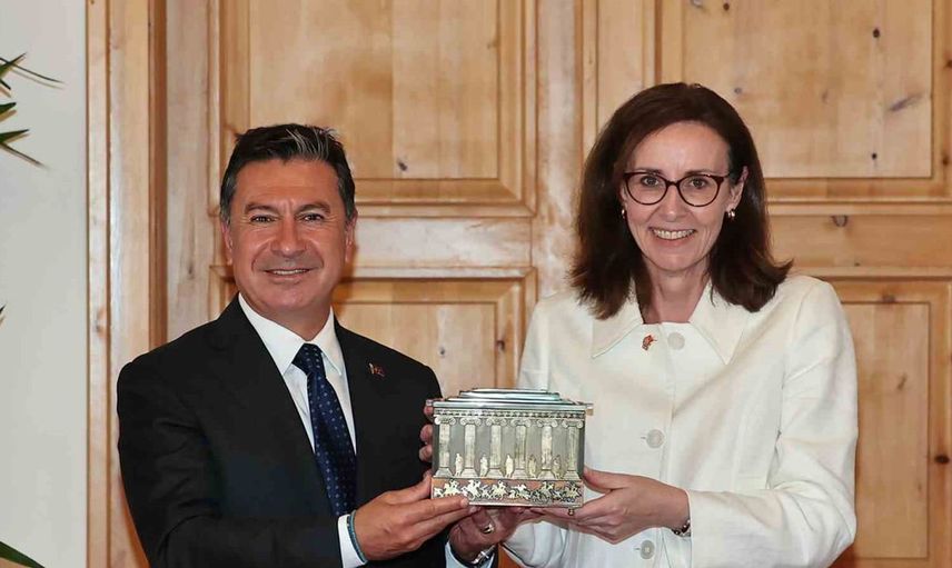 Muğla'nın uluslararası ilişkileri güçleniyor: Britanya Büyükelçisi ile ortaklık hedefleri masaya yatırıldı