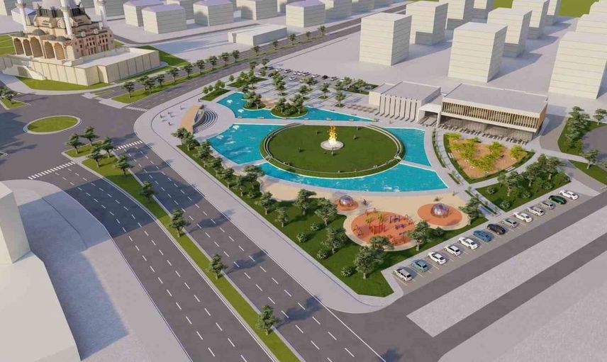 Çorum'da gençlerin sosyal ihtiyaçlarına cevap verecek yeni yaşam alanı: Genç Park inşa ediliyor