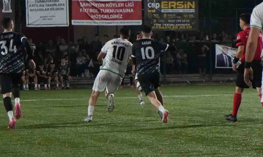 Bolu'da Şampiyon Köyler Ligi'nde final heyecanı yaşandı