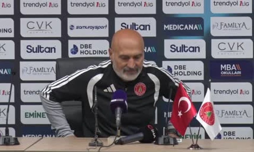 Ümraniyespor teknik direktörü levent açıkgöz, maç sonrası değerlendirmesinde puan kaybını yorumladı