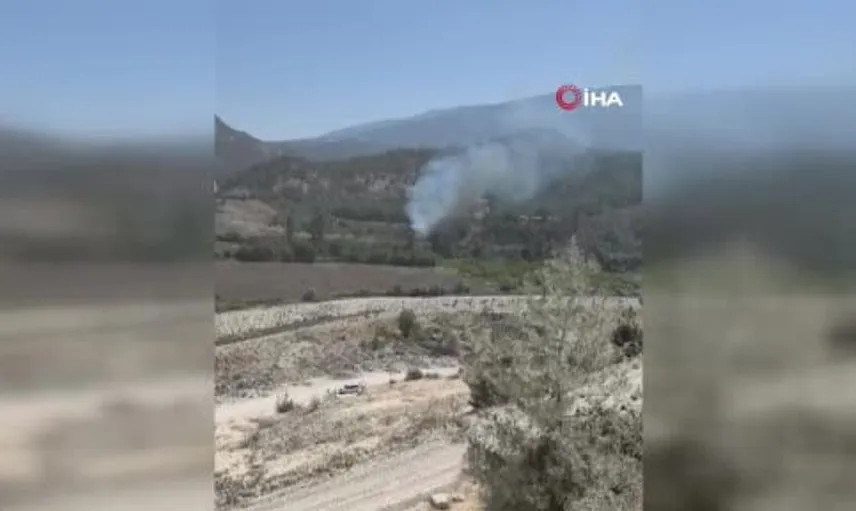 Karabük'te tren rayları kenarındaki yangın kısa sürede kontrol altına alındı