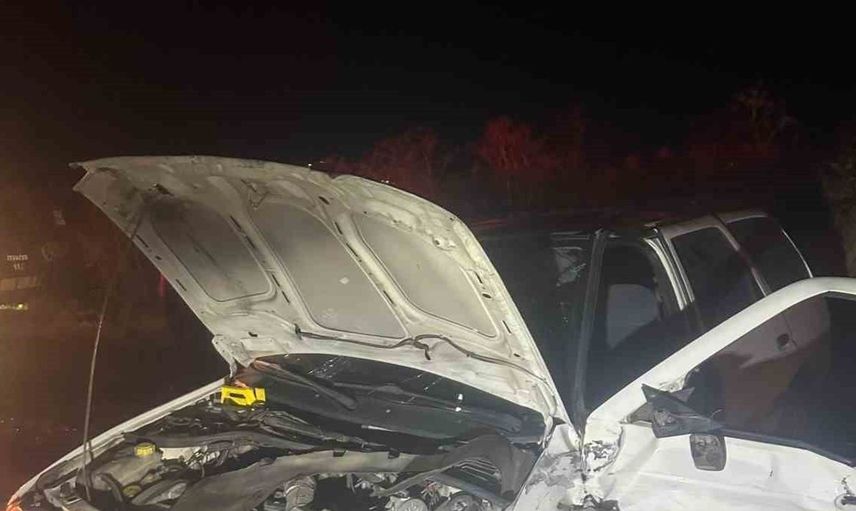 Kayseri'de kapışan araçlar nedeniyle iki sürücü yaralandı