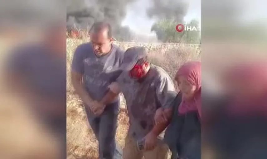 Batı Şeria'da zeytin hasadı sırasında İsrailli yerleşimcilerin saldırısı: yaralılar var