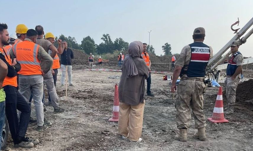 Hatay'da iş kazası: Beton pompası altında kalan işçi hayatını kaybetti