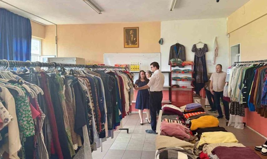 Kaymakam Sözen, eğitim kurumlarına destek için ziyaretlerde bulundu