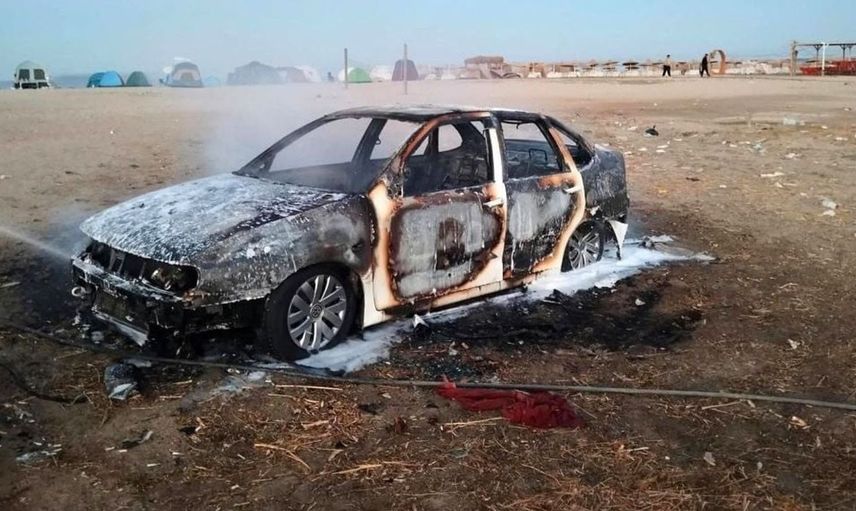 Park halindeki otomobilin motorunda yangın çıktı: Edirne'de itfaiye müdahale etti