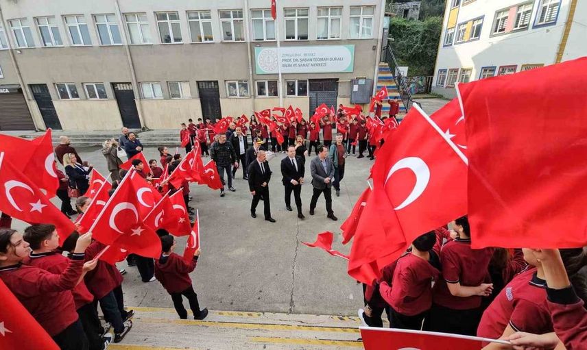 Öğrencilerin emeği Çanakkale rölyefinde hayat buldu