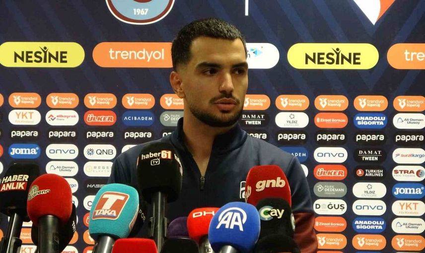 Trabzonspor'un Melih Kabasakal: Galatasaray galibiyeti ile iddialı olduğumuzu gösterdik