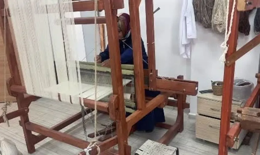 Siirt'te geleneksel el sanatlarını yaşatan kadın ustanın hikayesi