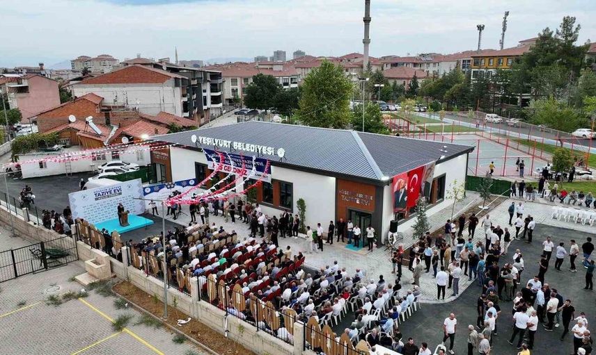 Yeşilyurt’ta yeni bir yaşam alanı: Hüseyin Kırteke Taziye Evi açıldı