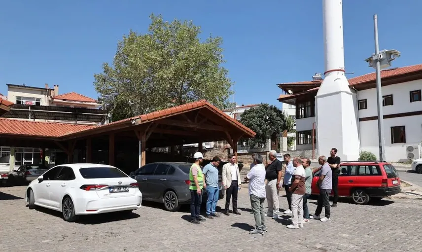 Tavas Belediye Başkanı Tatık, ilçedeki hizmet çalışmalarını yerinde inceledi