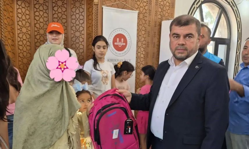 Kırıkhan'da ebeveyn kaybı yaşayan çocuklara eğitim desteği