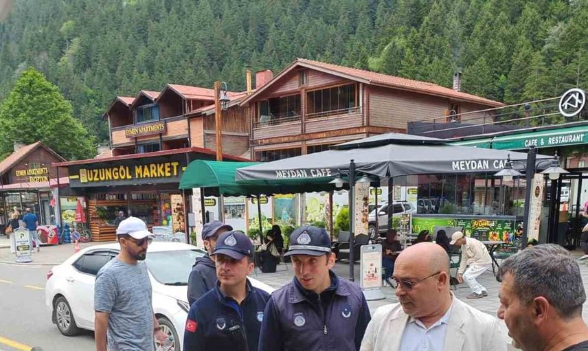 Uzungöl’de turizm sezonuna sıkı denetim