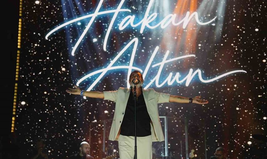 Gaziantep'te Hakan Altun rüzgarı: konser alanında coşku dolu anlar