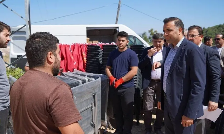 Söğüt ilçesine 250 çadır ve 2 bin 500 sandalye desteği