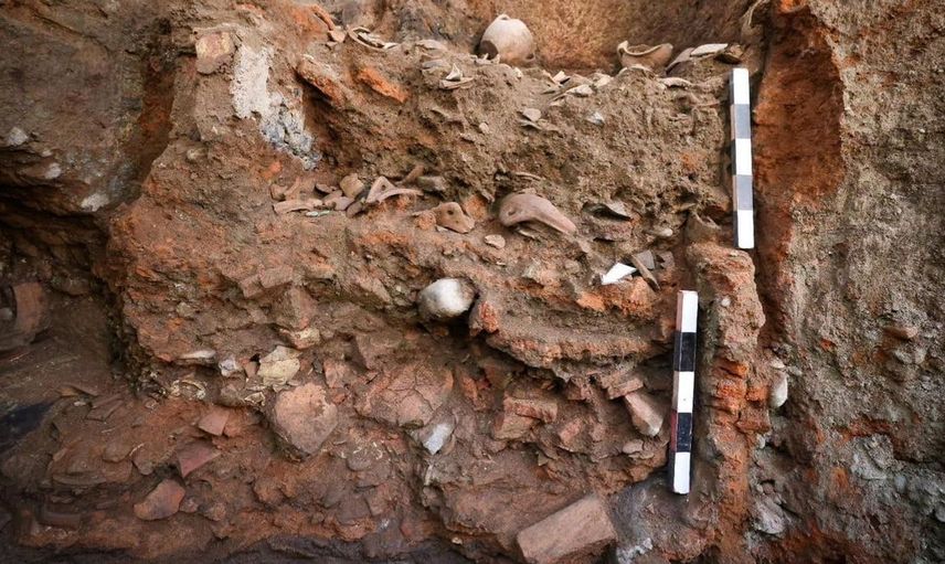 Tiflis'te yol çalışmasında 10. yüzyıla ait tarihi keşif: İpek yolu izleri gün ışığına çıktı