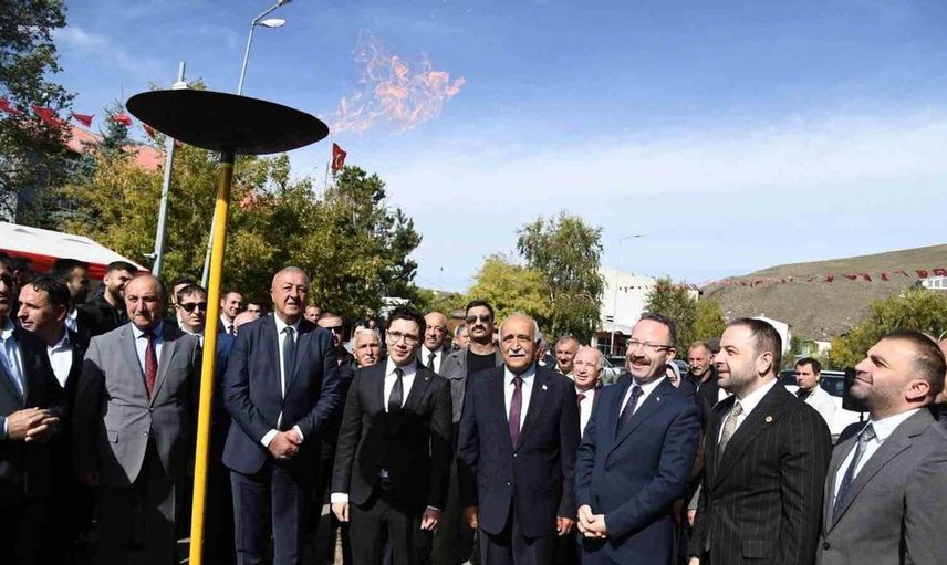 Çıldır ilçesi doğalgaza merhaba dedi