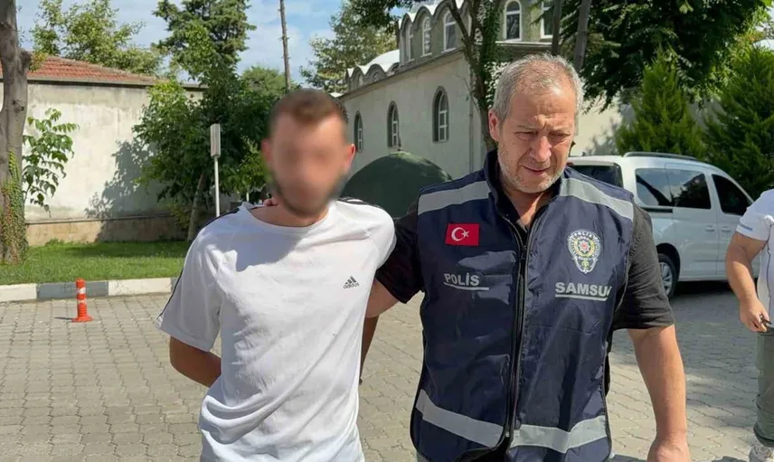 Samsun'da bıçaklı saldırgan tutuklandı